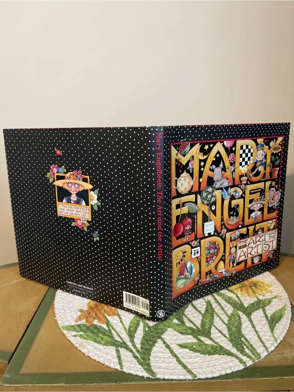 1996 Mary Engelbreit “The Art And The Artist” EUC Book